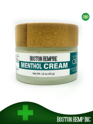 Boston Hemp menthol cream