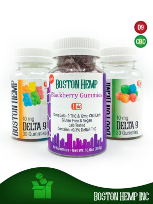 Boston Hemp Delta-9 THC gummy bundle