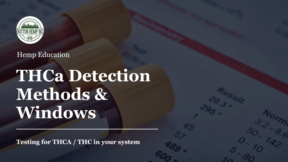 THCA Detection Methods & Windows