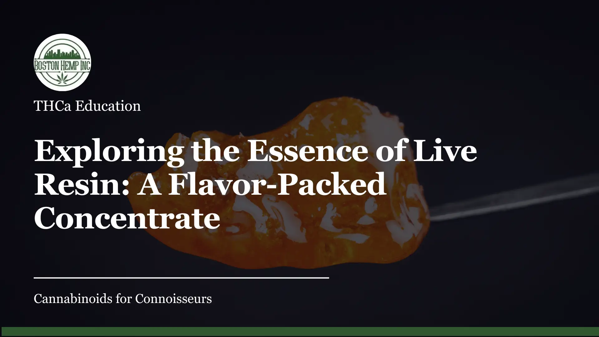 Exploring the Essence of Live Resin_ A Flavor-Packed Concentrate