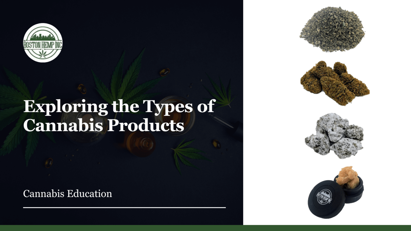 Exploring the Types of Cannabis Products